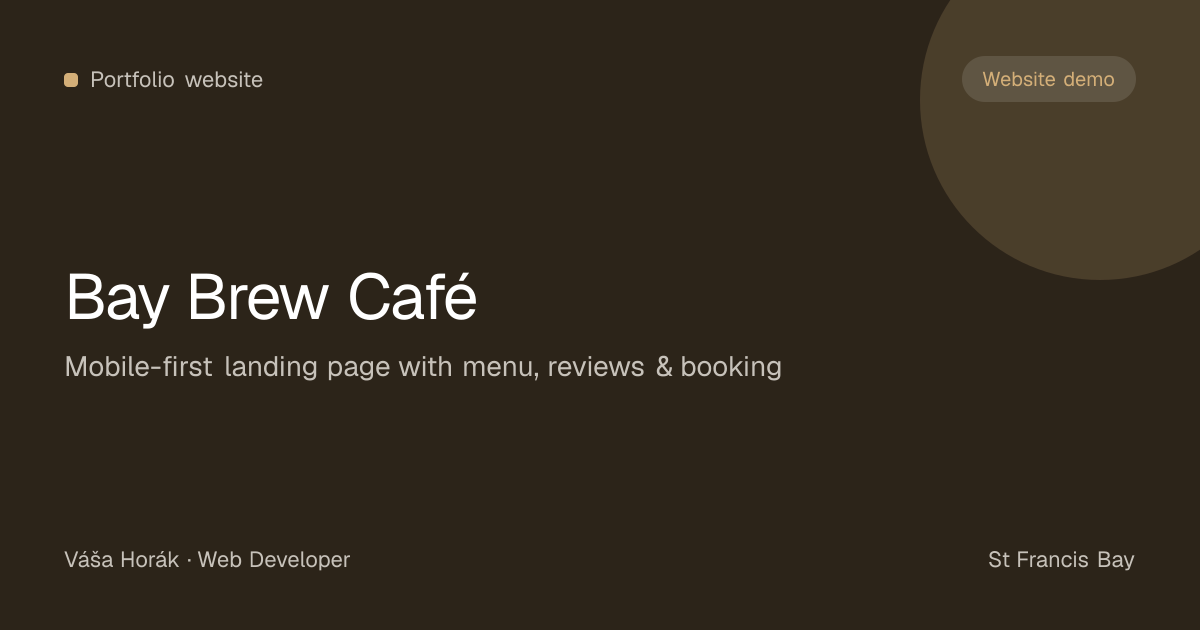 Bay Brew Café preview